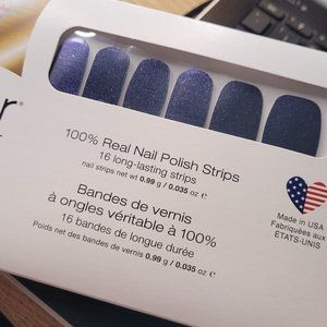 Retired Color Street Nail Strip Blue in Peru